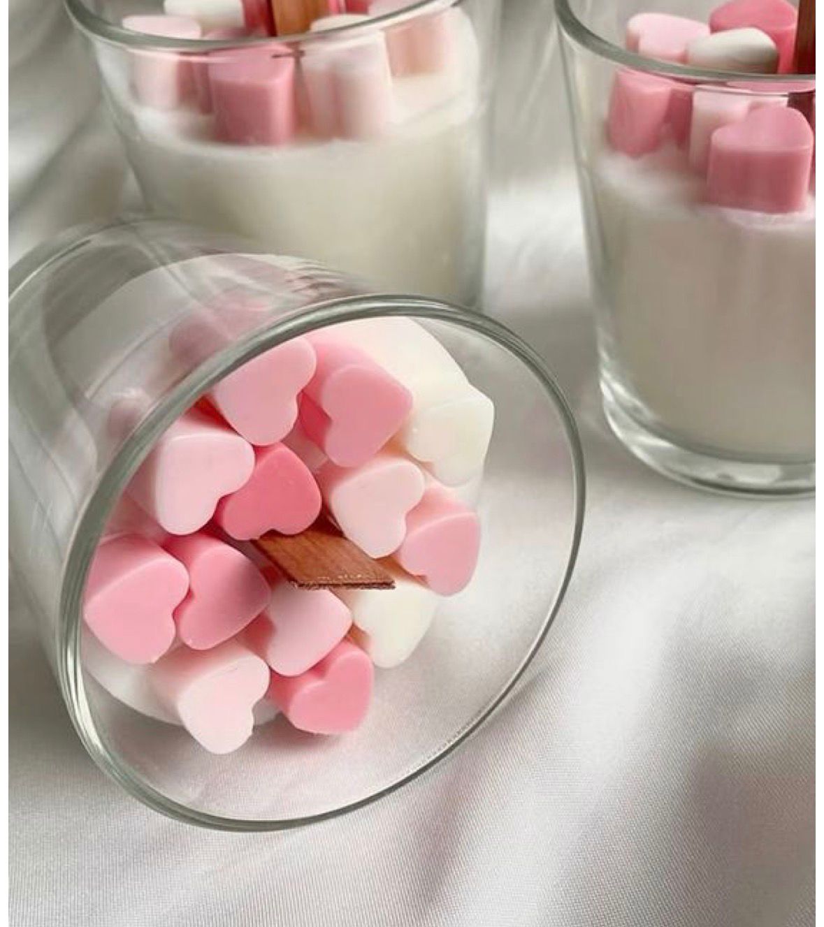 Vela aromática Corazones